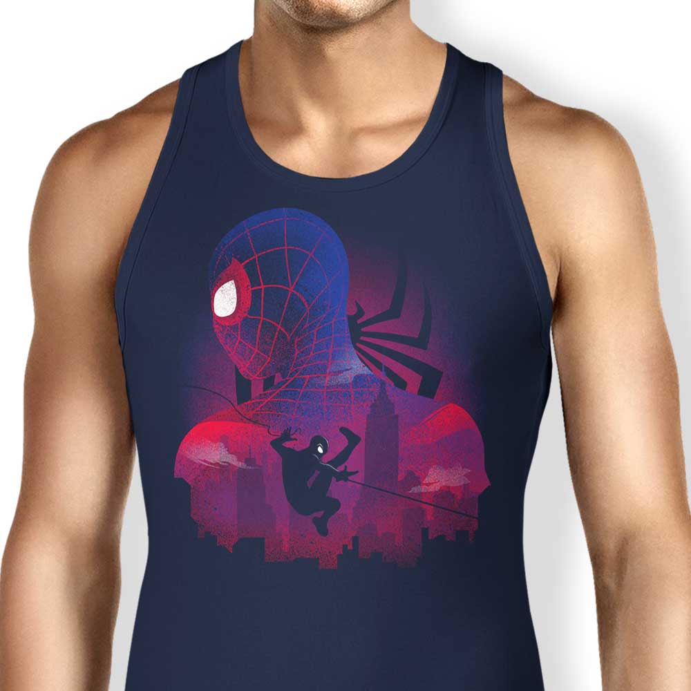 Stylish Spin Design Tank Top by Donnie Illustrations