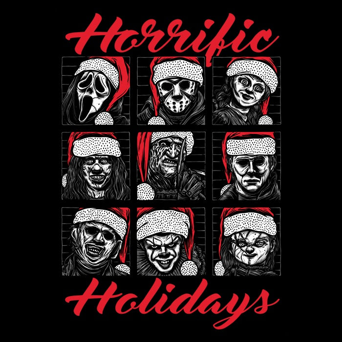Scary and Stylish 'Horrific Holidays' Tank Top