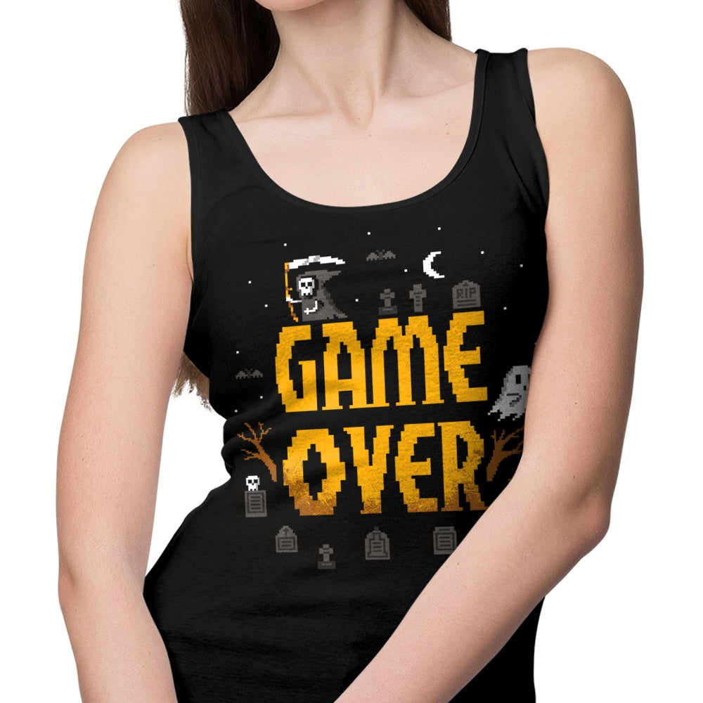 Game Over Stylish Tank Top for Fashion Enthusiasts