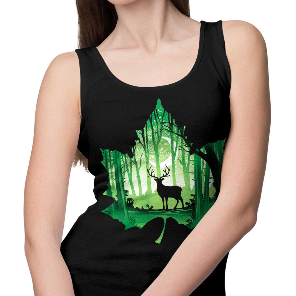 Alemaglia's Soft and Comfortable Forest Deer Tank Tops for Men and Women