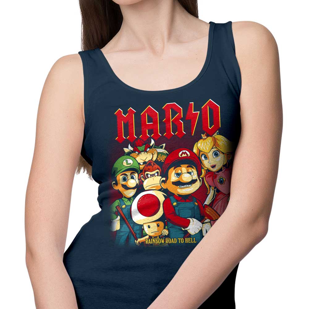 Prime Premne Design Rainbow to Hell Comfortable Tank Tops
