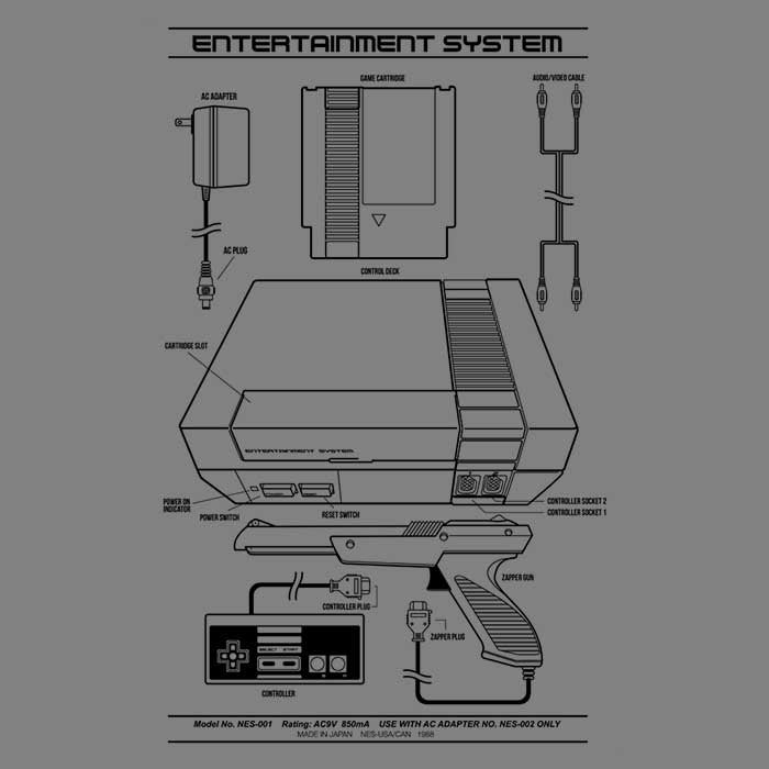 Alternative Adam Works Entertainment System Tank Top