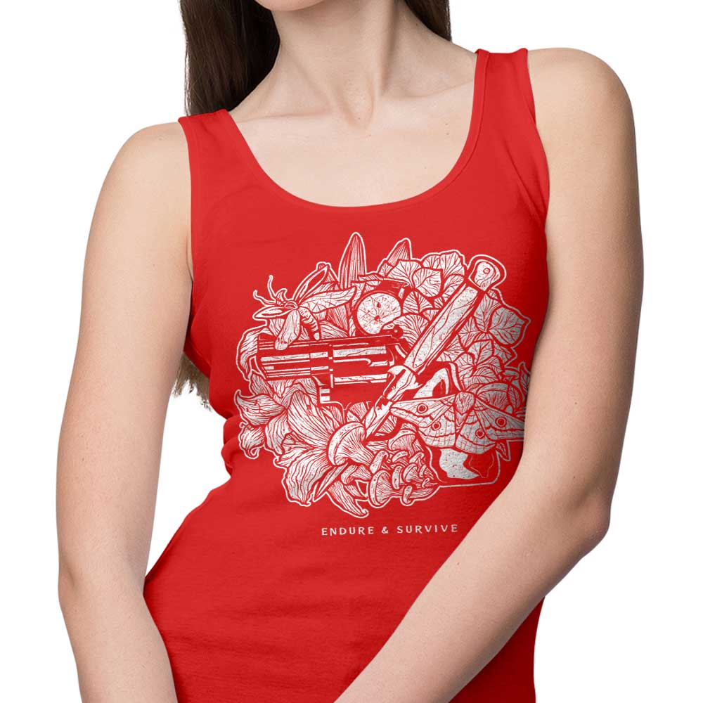 Demonigote Endure and Survive Branded Men's and Women's Comfortable Tank Tops