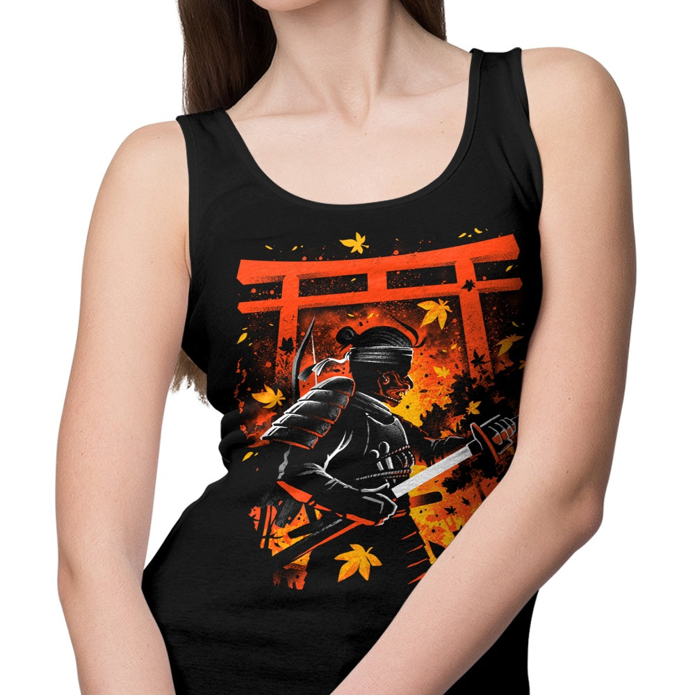 Alemaglia's Comfortable Phantom Samurai Unisex and Women's Tank Tops