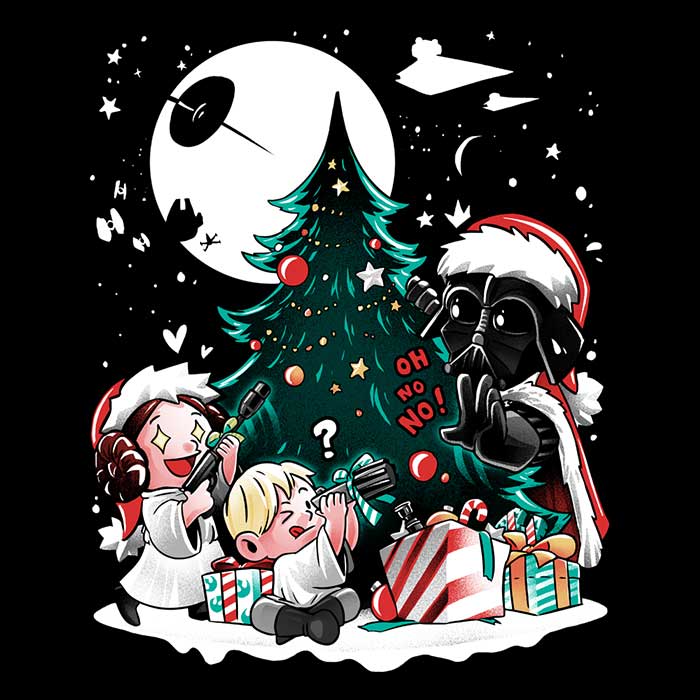Alemaglia's Stunning Christmas in the Stars Tank Top