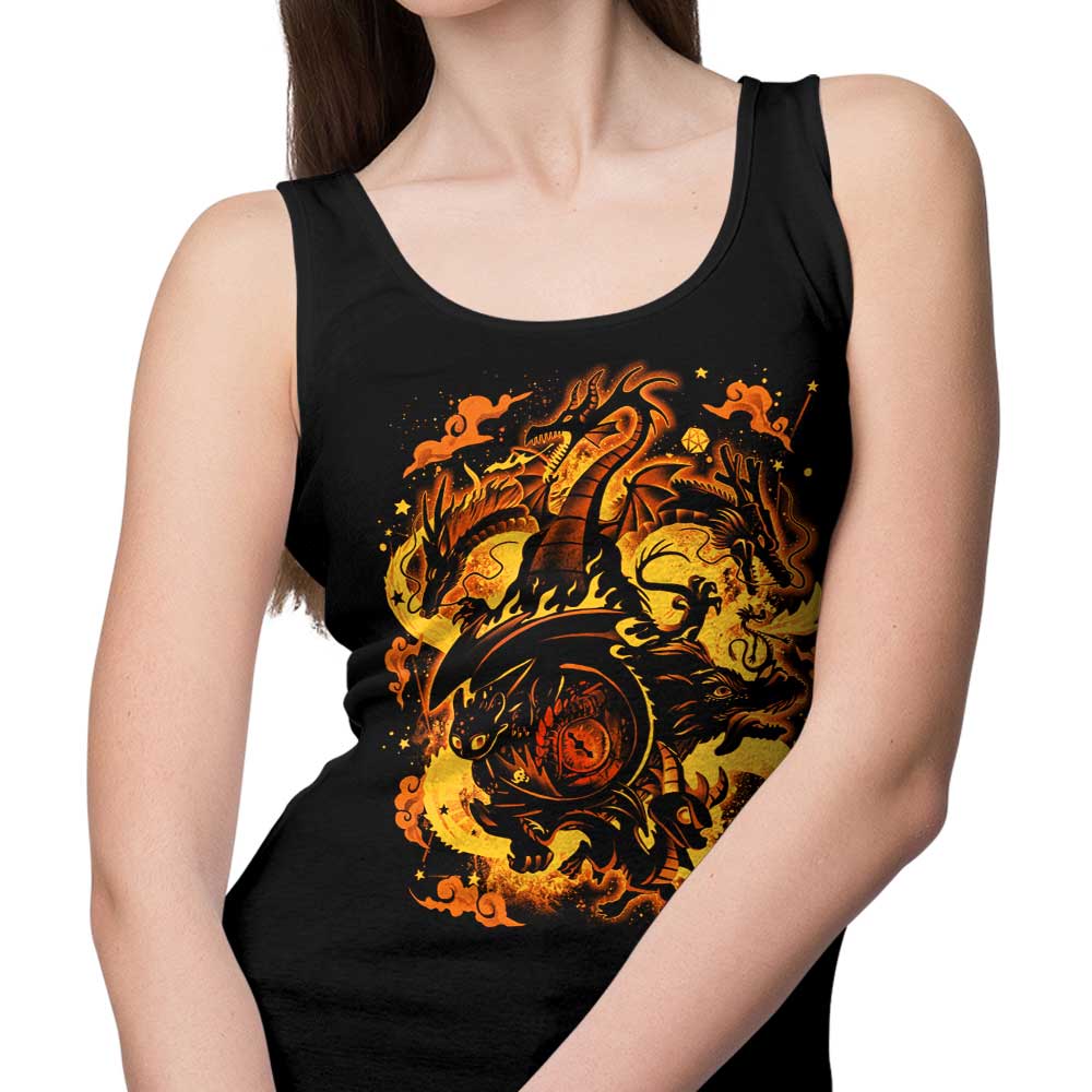 Dragon's Festival Men's Summer Tank Top
