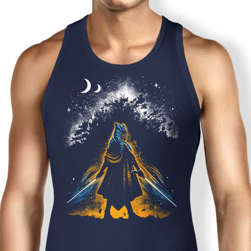 Alemaglia's Comfortable Twin Blade Fulcrum Unisex and Women's Tank Tops