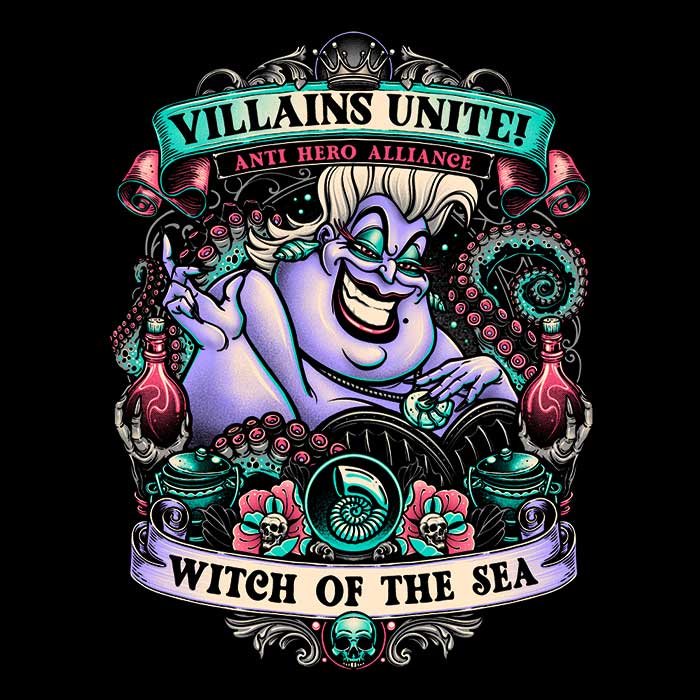 Sea Witch Themed Men's and Women's Comfortable Tank Top