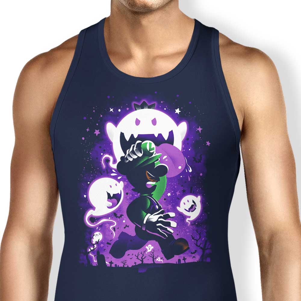Alemaglia's Mysterious Ghost Plumber Tank Top