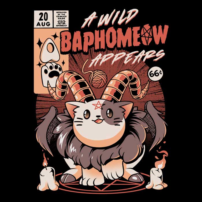 Ilustrata Baphomeow Comfortable and Lightweight Tank Tops for Men and Women