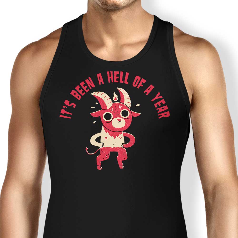 DinoMike's 'Hell of a Year' Comfortable Unisex and Women's Tank Tops