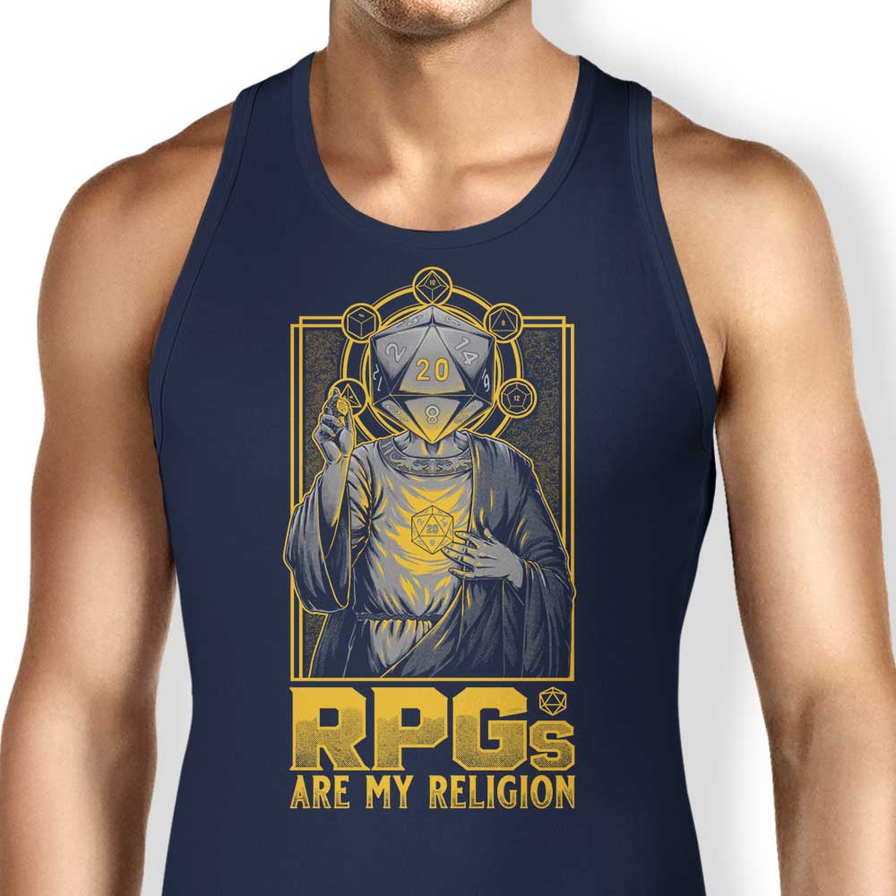 RPG's Are My Religion - Stylish Men's and Women's Tank Top Collection