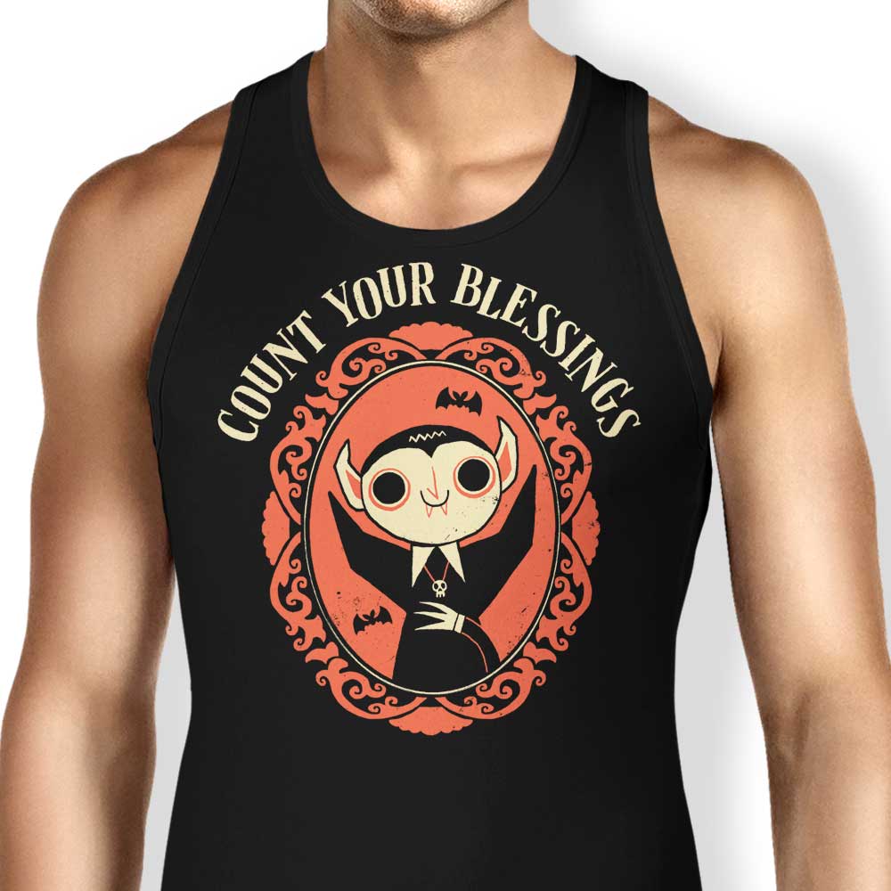 Count Your Blessings Inspirational Men's and Women's Tank Top