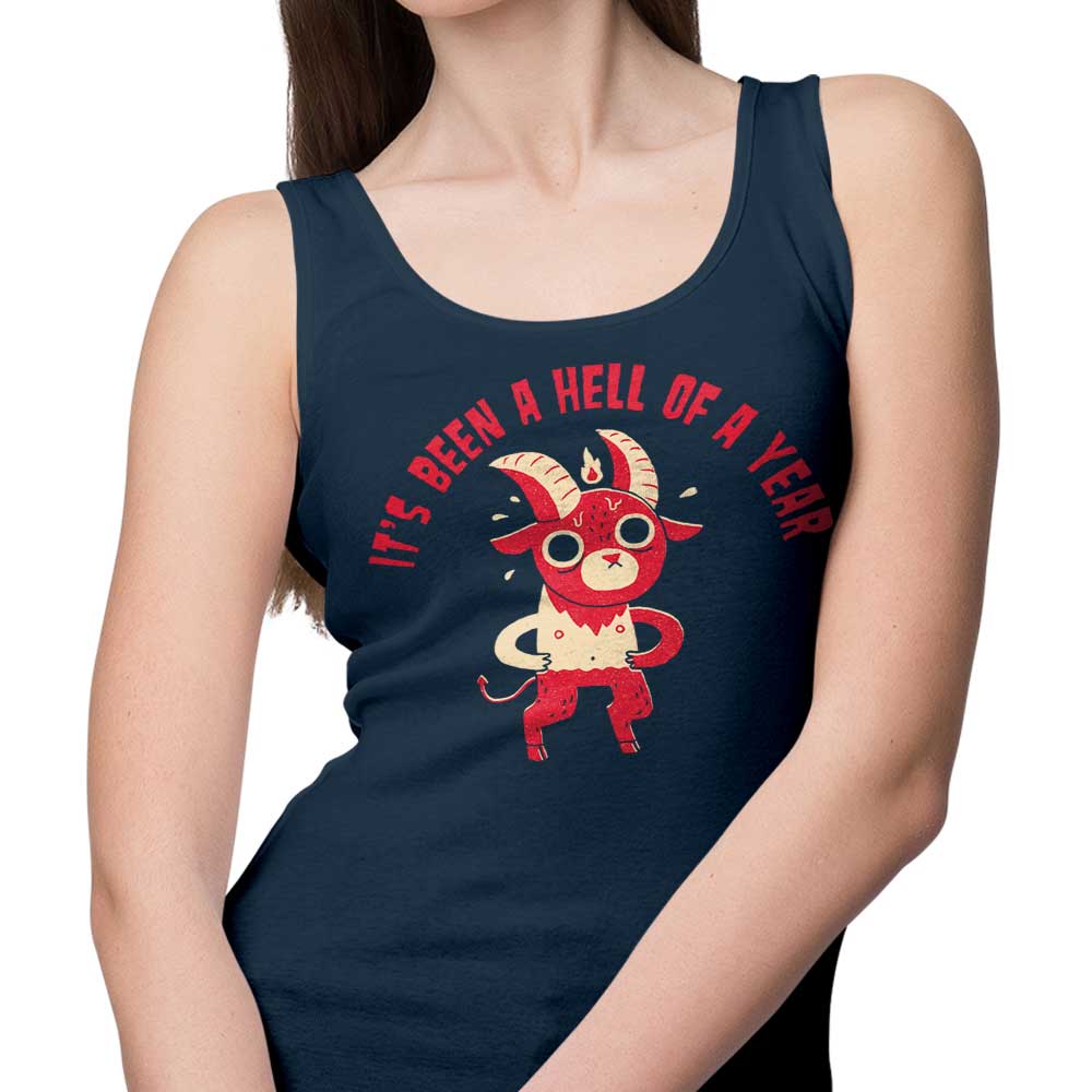 DinoMike's 'Hell of a Year' Comfortable Unisex and Women's Tank Tops