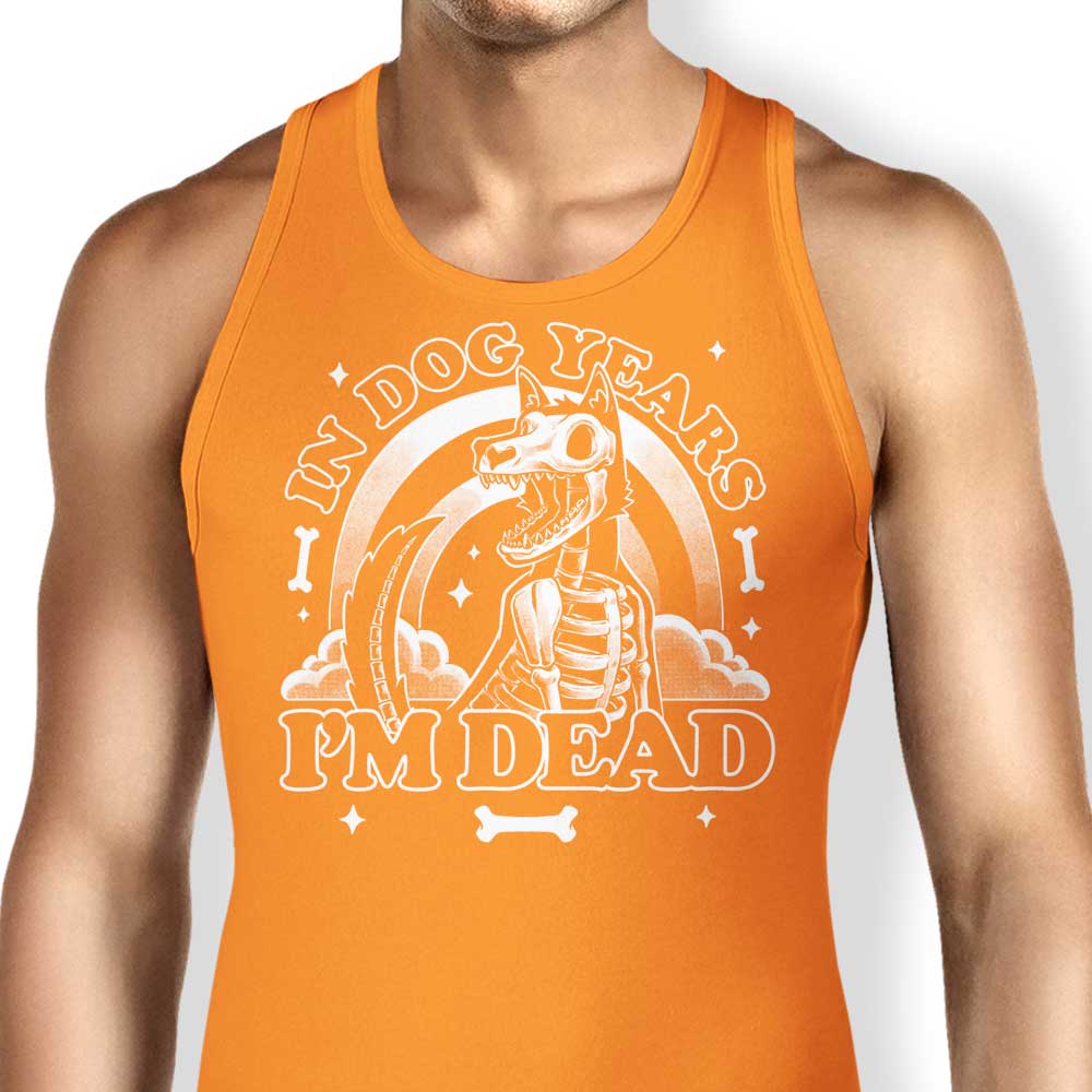 Studio Mootant's 'Dead in Dog Years' Comfortable Unisex and Women's Tank Tops