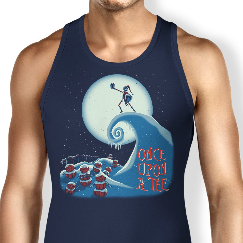 Stylish Teerion Before Christmas-themed Tank Top for Casual Wear