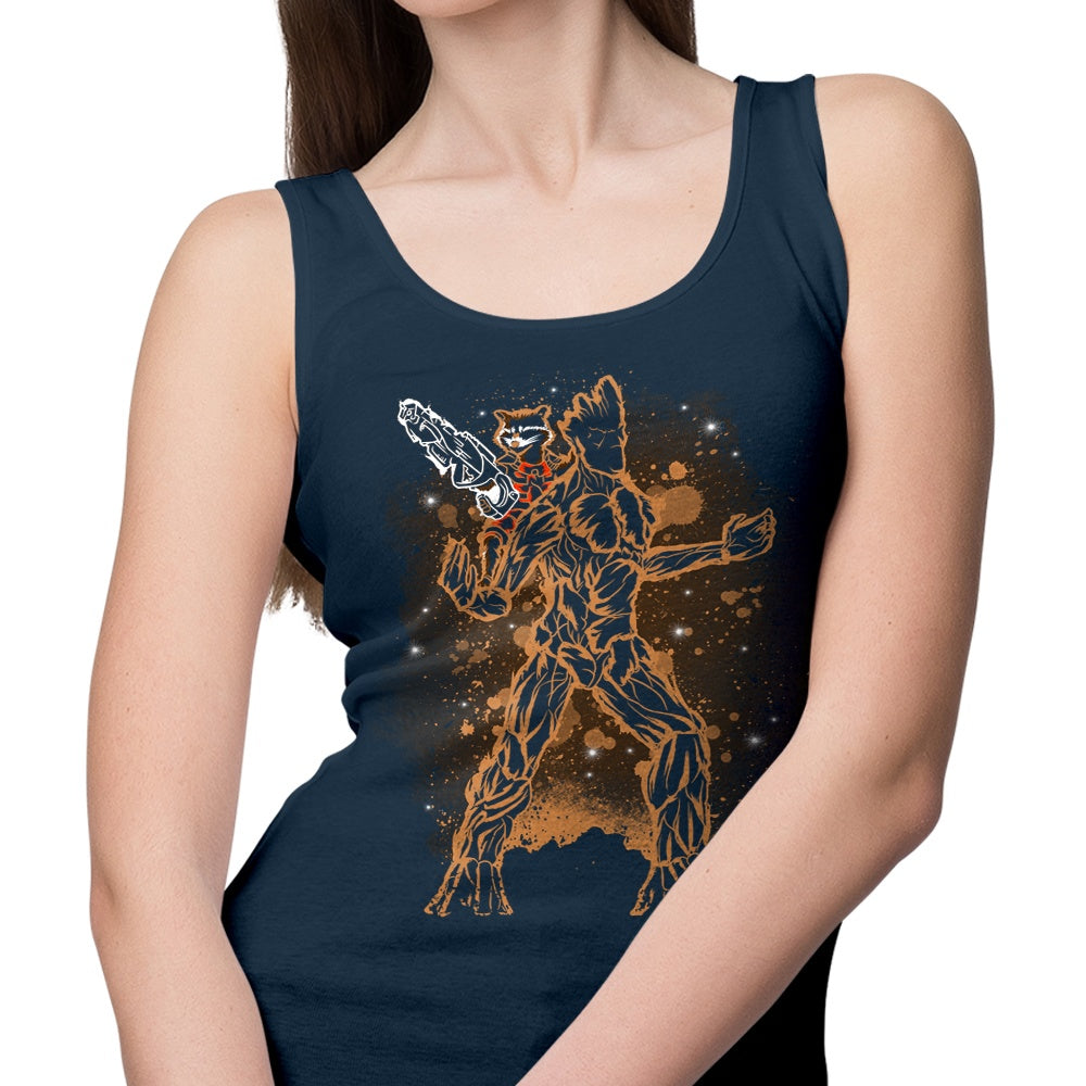 The Tree and Raccoon Design Women's Tank Top