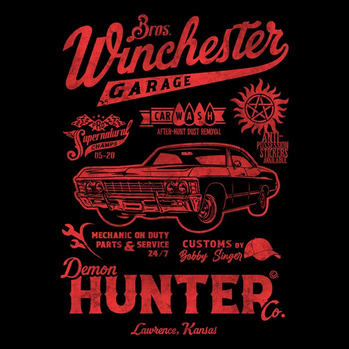 Arinesart's Stylish Winchester Garage Tank Top