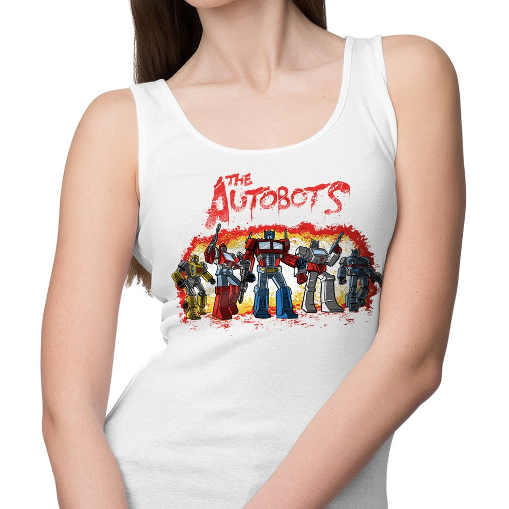 The Autobots-themed Men's Tank Top - A Stylish Apparel Piece