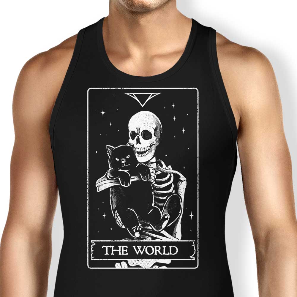 Edu.Ely's Educational Tank Top Featuring 'The World'