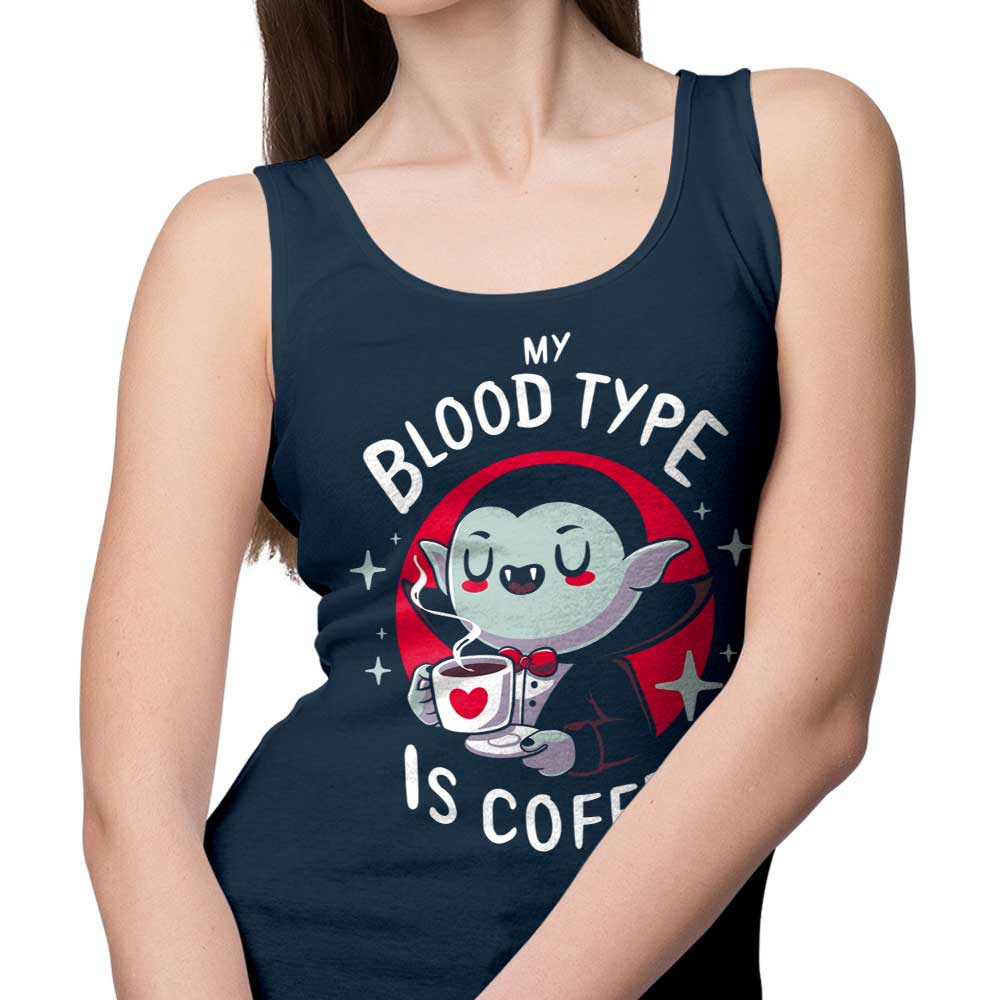 Typhoonic Art's Comfortable Coffee Vampire Tank Tops for Men and Women