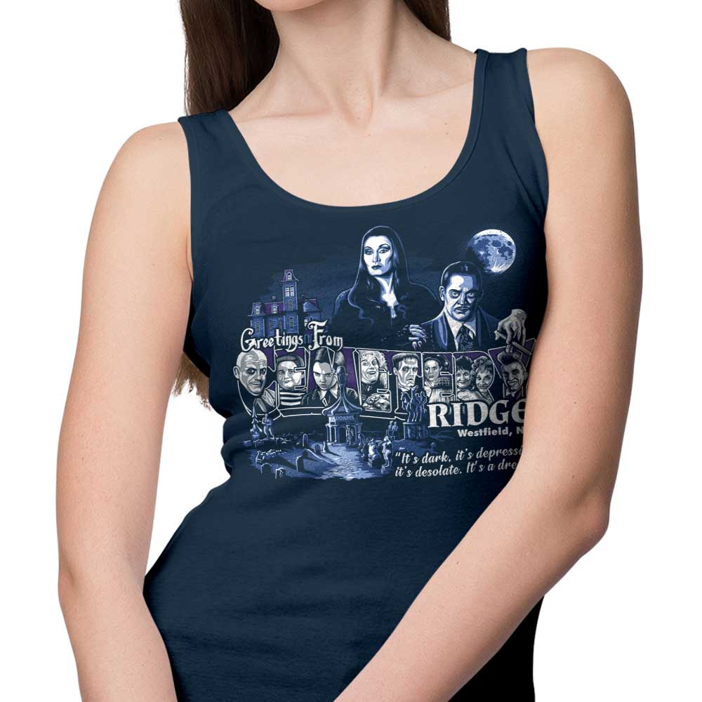 Cemetery Ridge Stylish Men's and Women's Unisex Tank Top