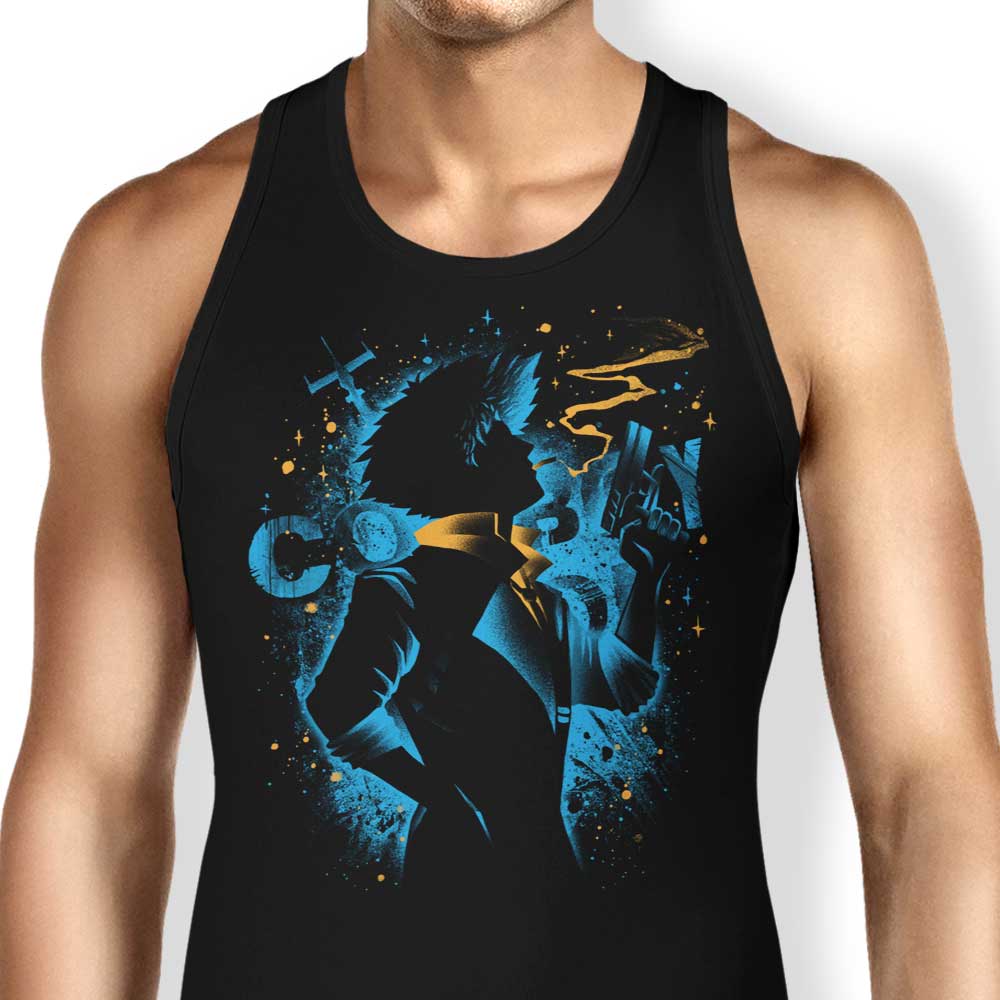Alemaglia Men's and Women's Swimming Bird Unisex and Women-Specific Tank Tops