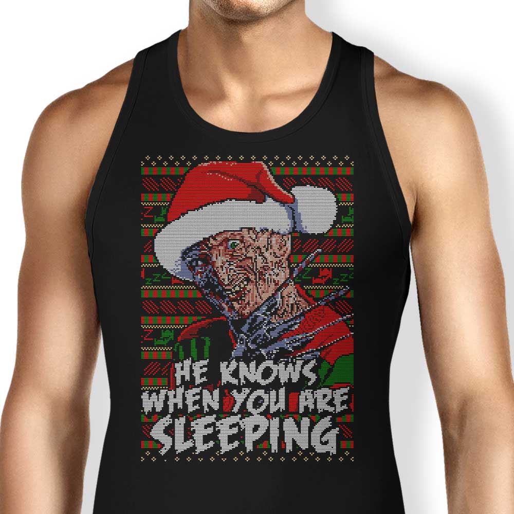 Stylish Ugly Nightmare Design Tank Top Sweater