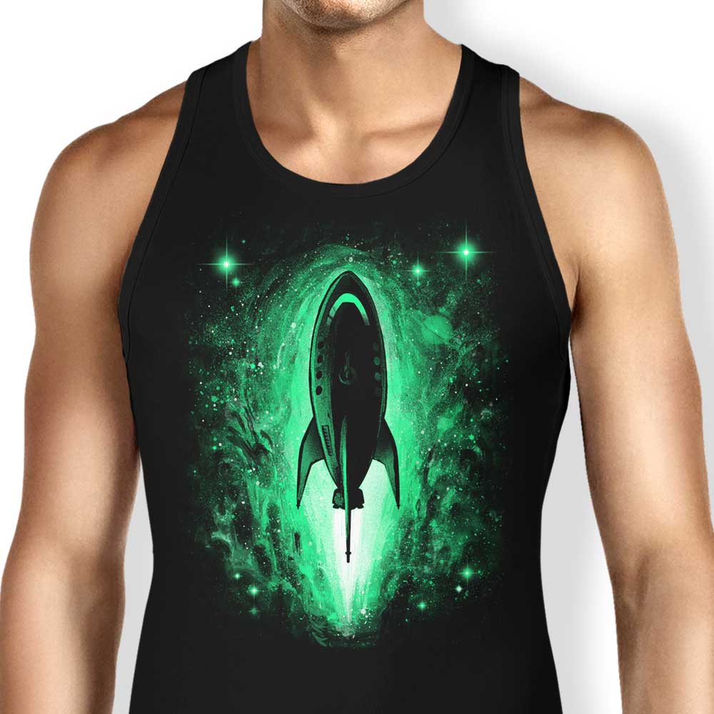 Alemaglia's Spacecraft 3000 Stylish Tank Top for Modern Wear