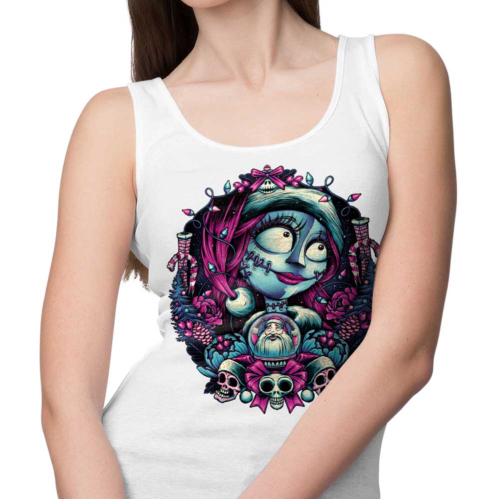 Christmas-themed Ragdoll Design Tank Top for Fashionable Wear