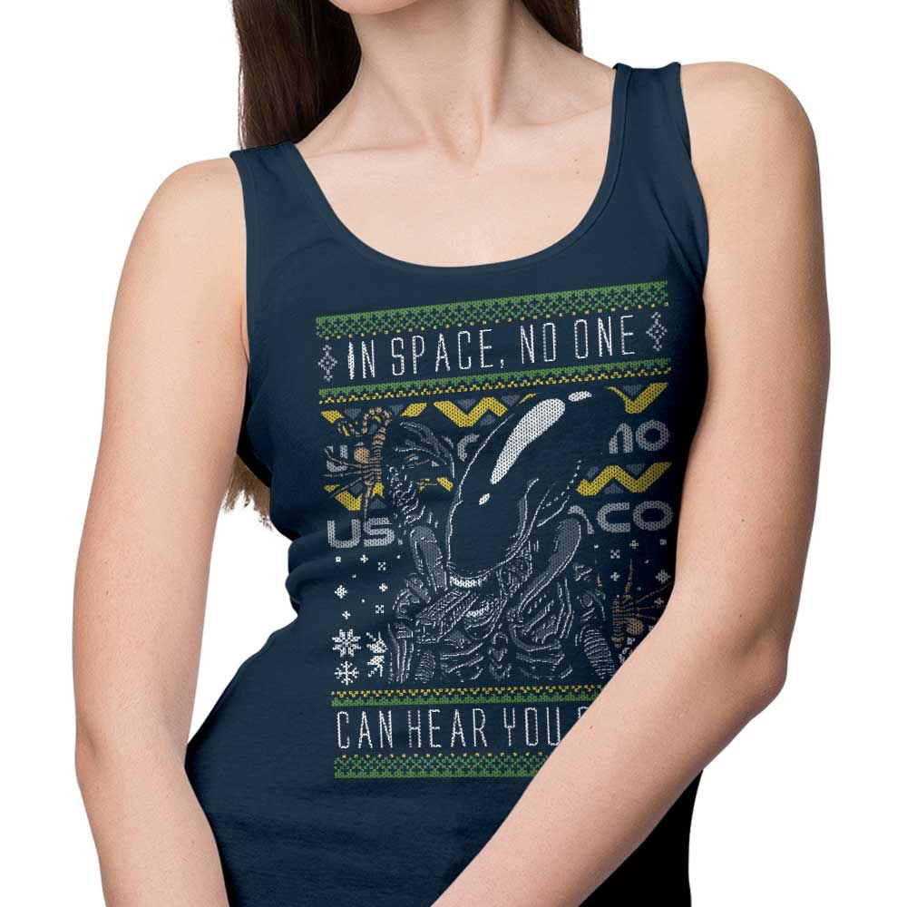 Xeno Christmas-themed Unisex and Women's Tank Top Sweaters