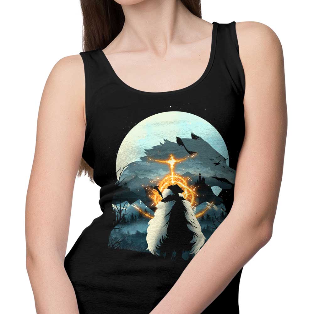 Dandingeroz's Stylish Half Wolf Tank Top