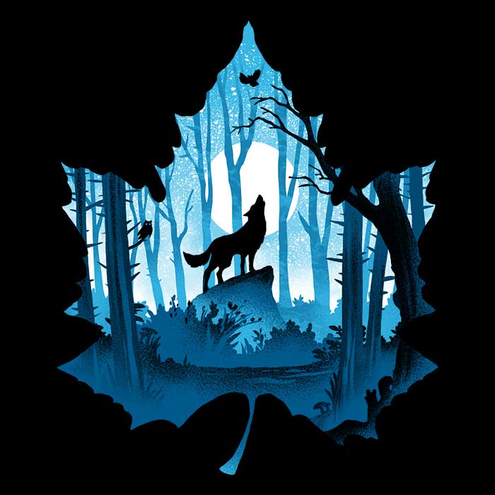 Alemaglia Howling Wolf Comfortable Unisex and Women's Tank Tops