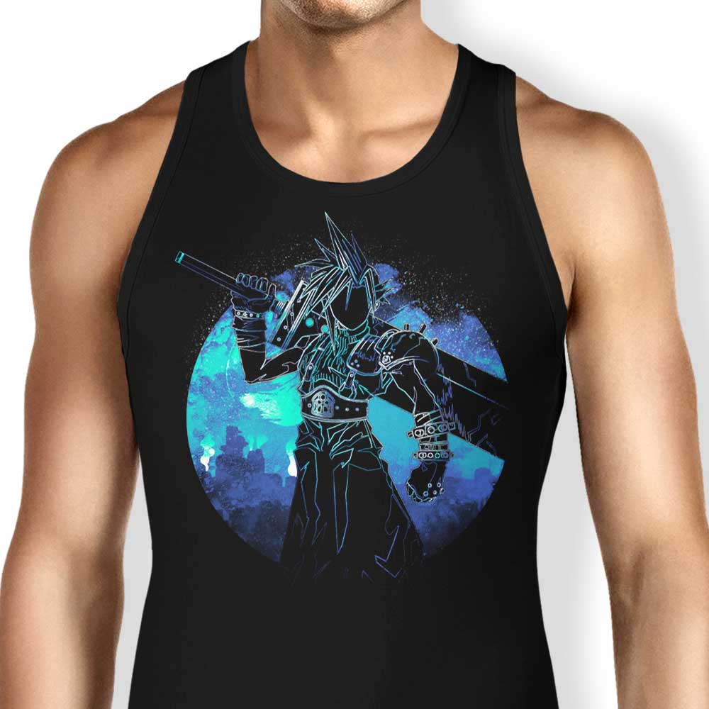Omni Slash Orb Design Men's and Unisex Comfortable Tank Top for All-Day Wear