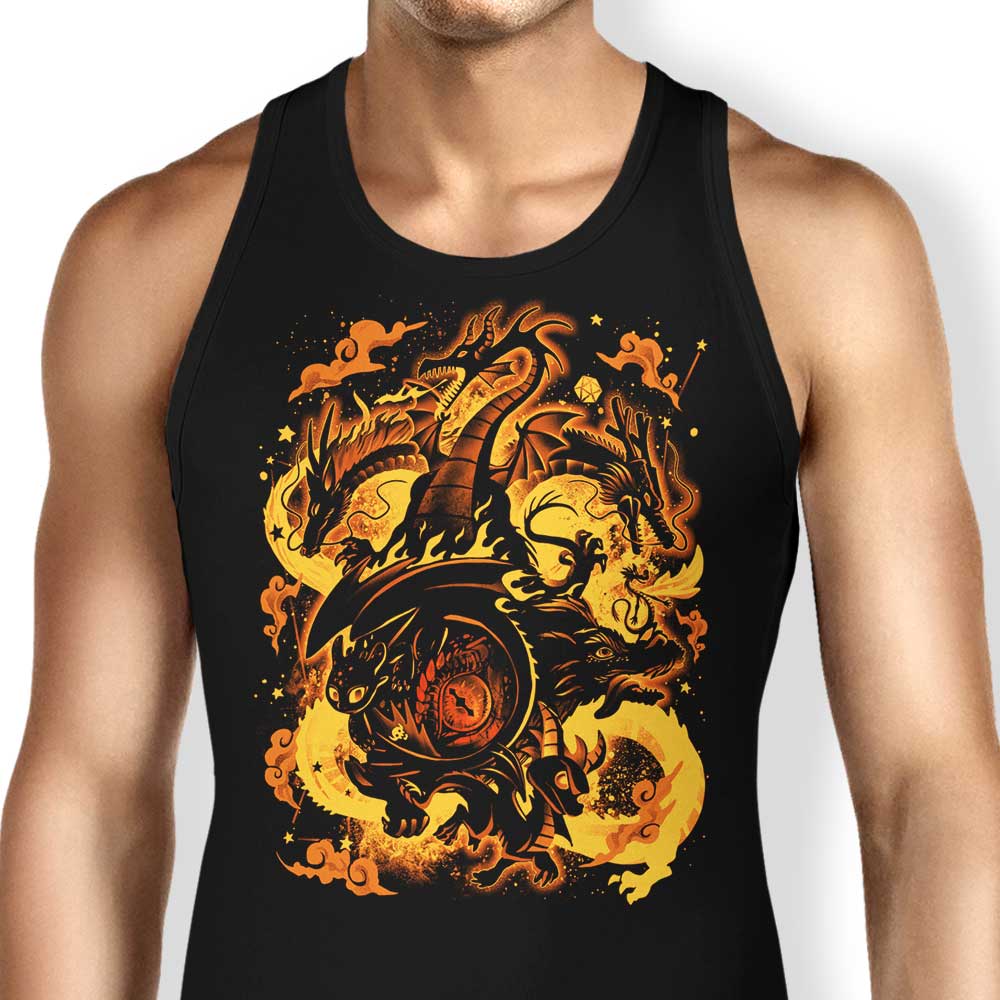 Dragon's Festival Men's Summer Tank Top