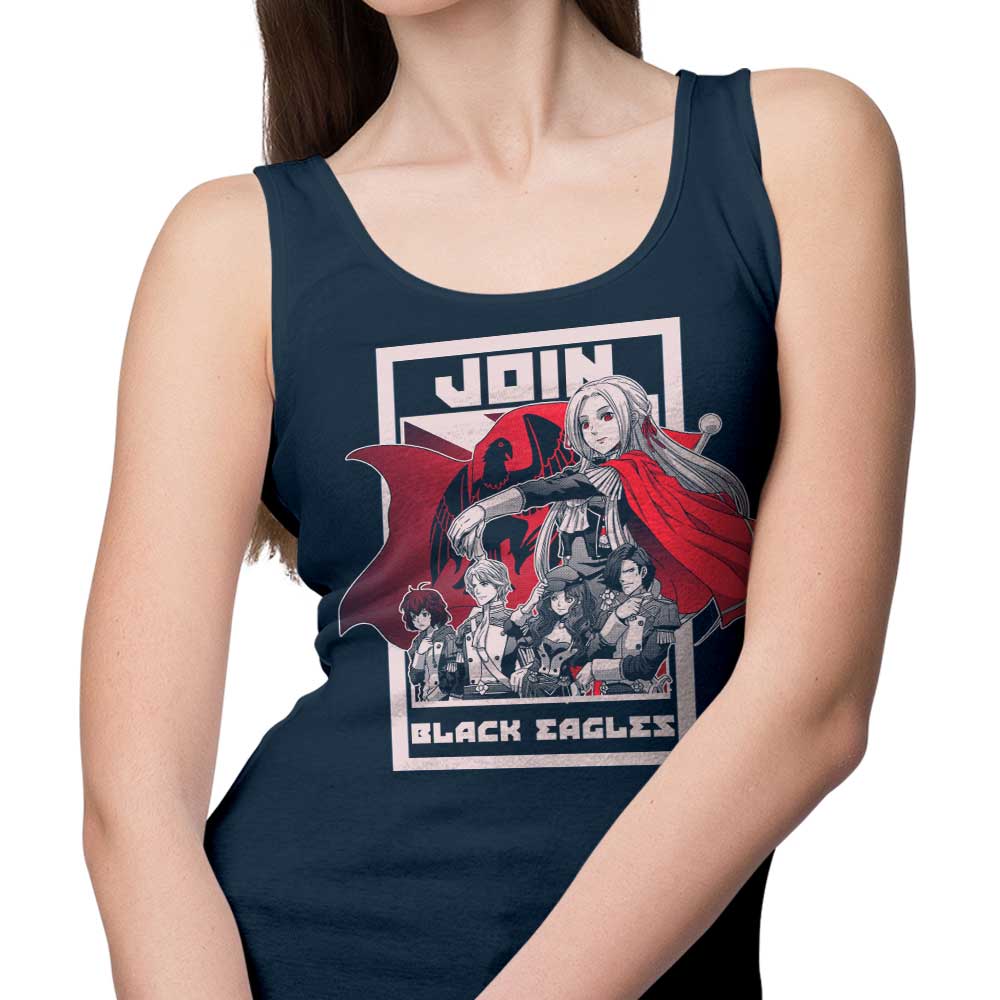 Stylish 'Join Black Eagles' Tank Top for Fashion Lovers