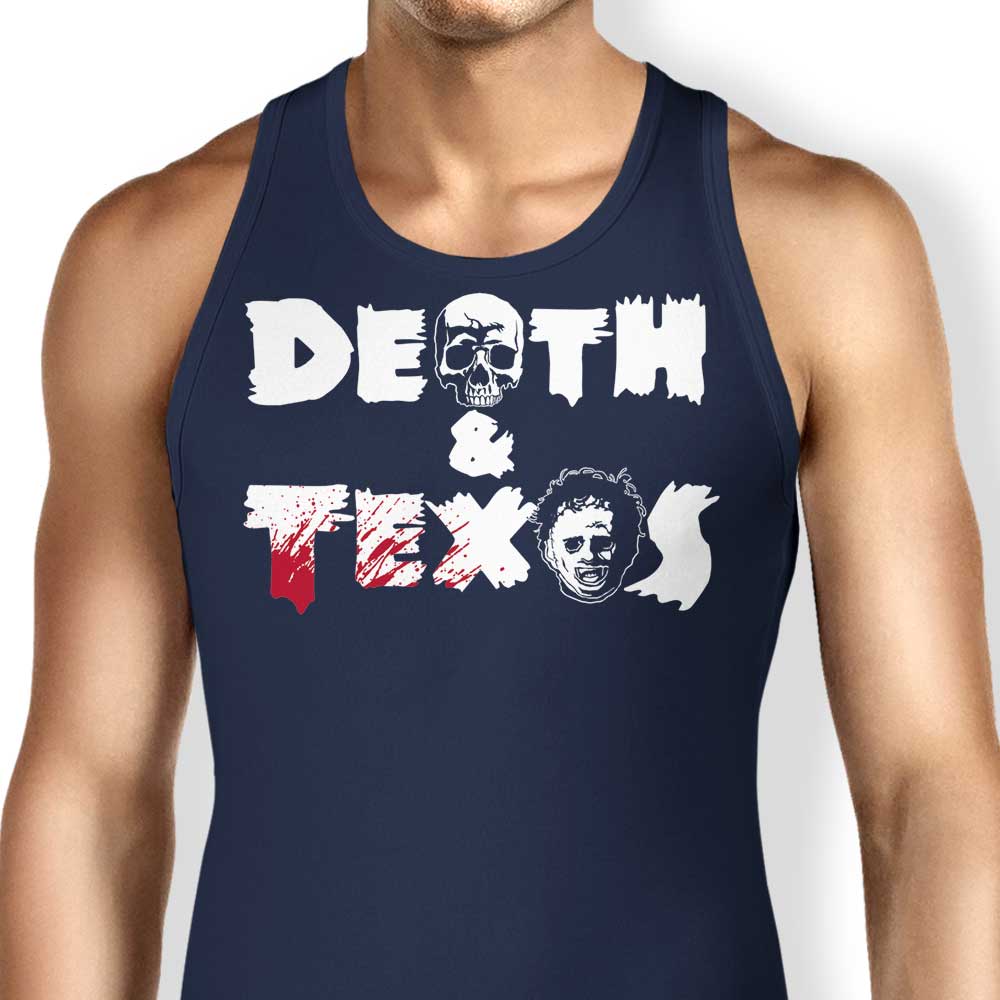 Comfortable 'Death and Texas' Unisex and Women's Tank Tops