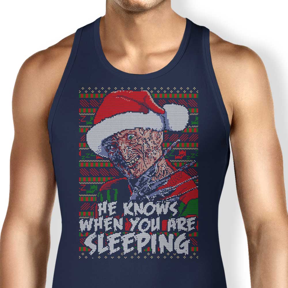 Stylish Ugly Nightmare Design Tank Top Sweater