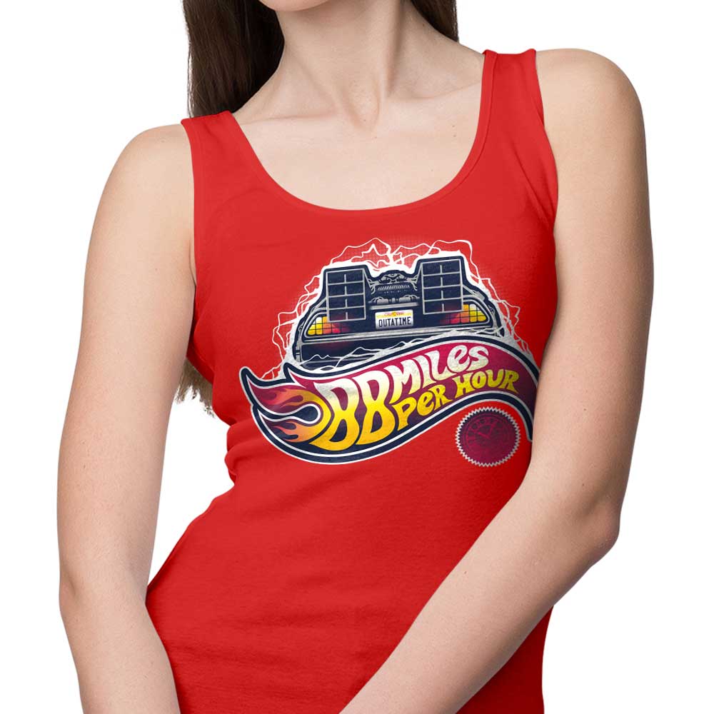 Hot Wheels Inspired Future-themed Men's and Women's Unisex Tank Tops
