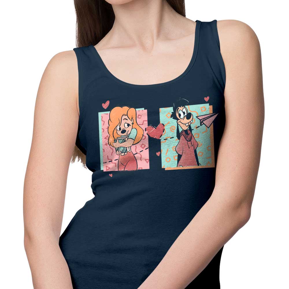 ManuelDA's Retro 90's Love Comfortable Unisex and Women's Tank Tops