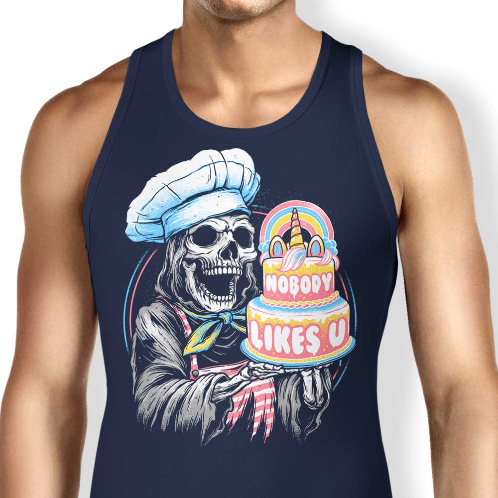 Doom Cake Brand Men's and Women's Comfortable Unisex Tank Top