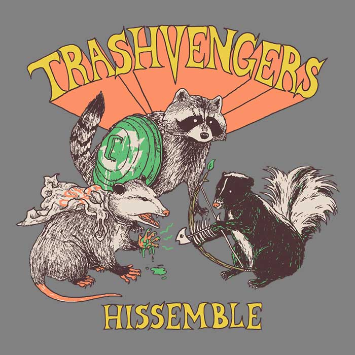 Hillary White's Trashvengers Men's and Women's Comfortable Cotton Tank Tops