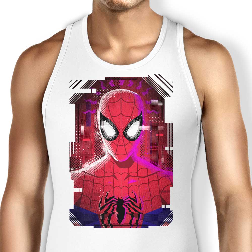 Danielmorris1993's Glitched Parker Design Men's and Unisex and Women's Tank Tops