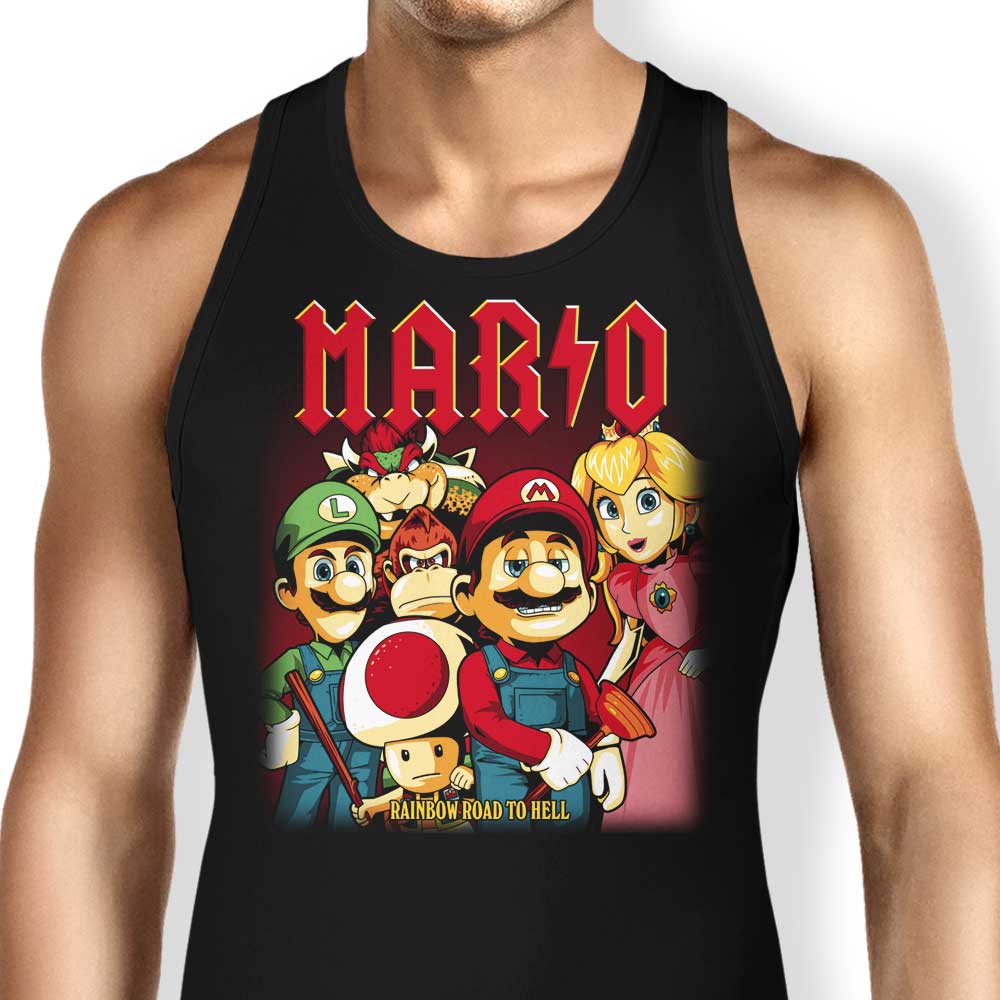 Prime Premne Design Rainbow to Hell Comfortable Tank Tops