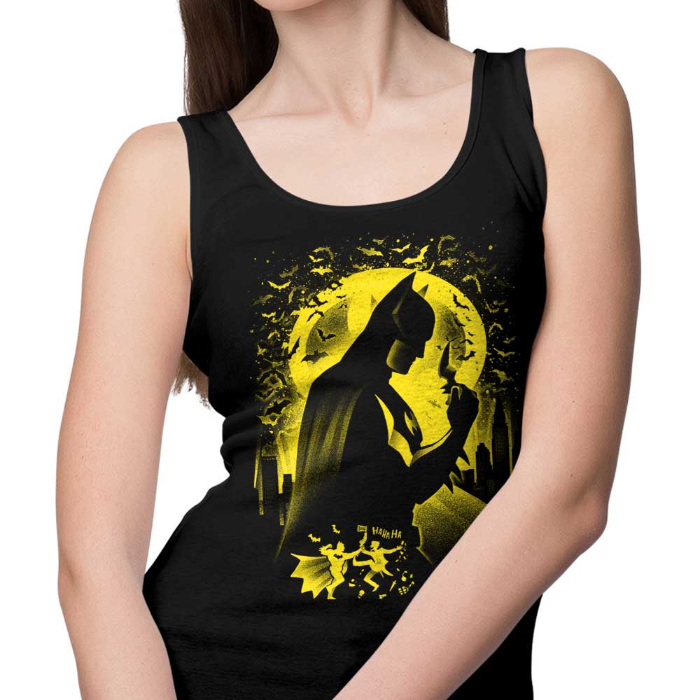 Alemaglia's Stylish Dark Night Tank Top for Trendy Wear
