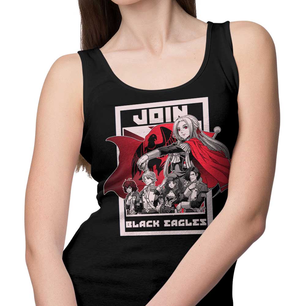 Stylish 'Join Black Eagles' Tank Top for Fashion Lovers