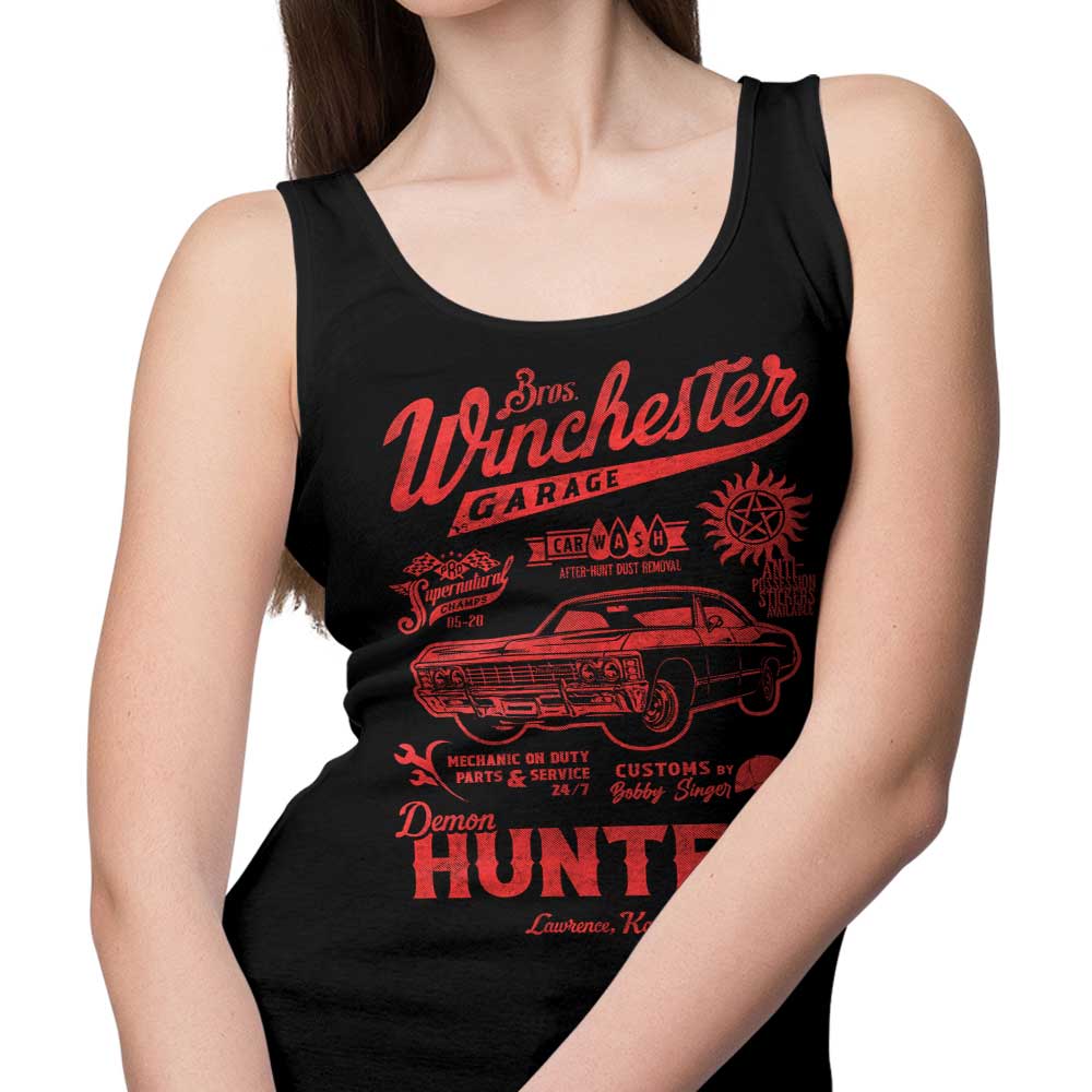 Arinesart's Stylish Winchester Garage Tank Top