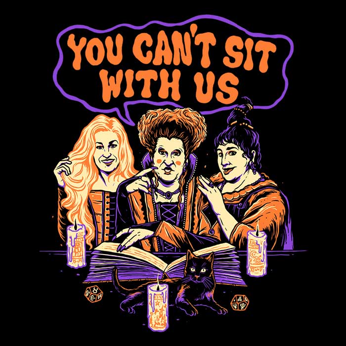 Comfy 'You Can't Sit Witch Us' Unisex and Women's Tank Tops