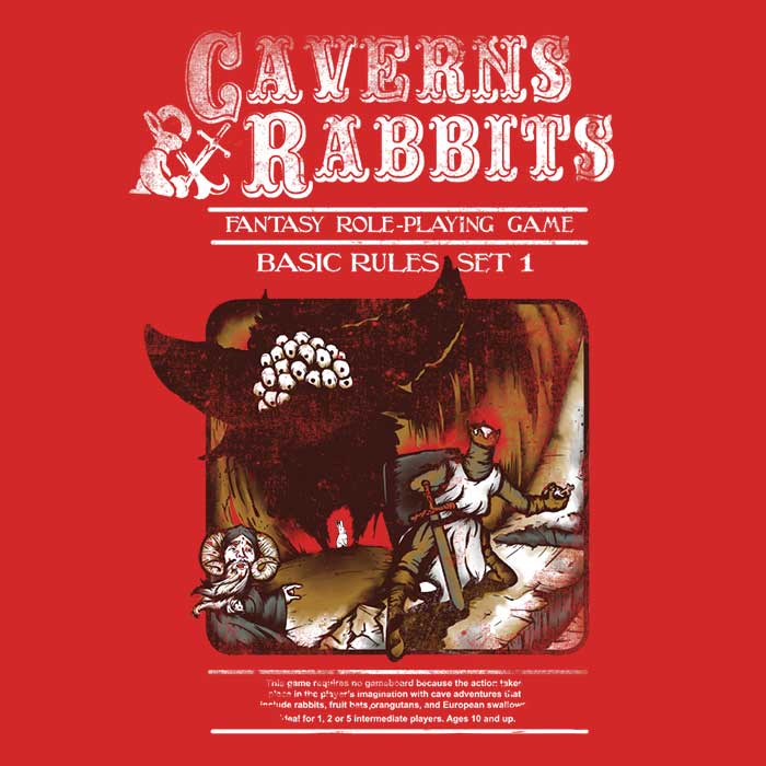 Comfortable 'Caverns and Rabbits' Unisex and Women's Tank Tops