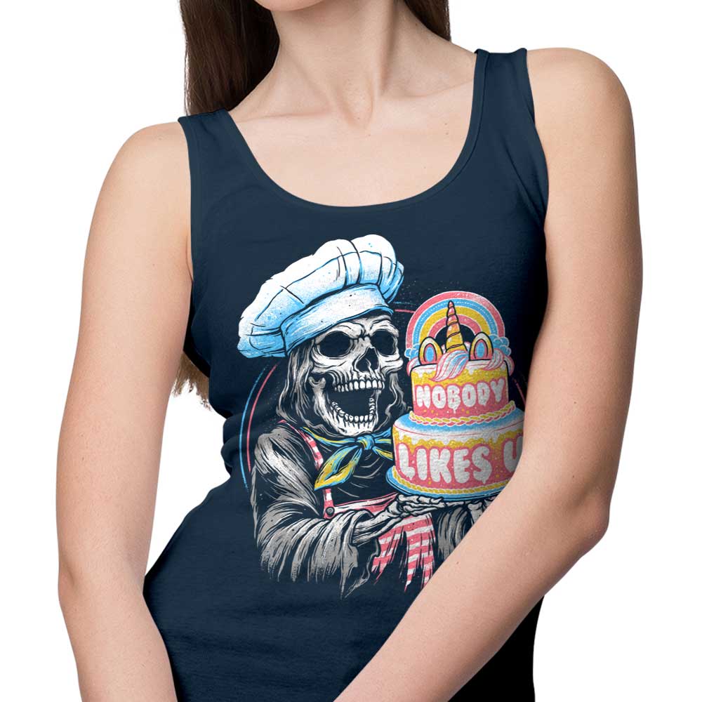 Doom Cake Brand Men's and Women's Comfortable Unisex Tank Top